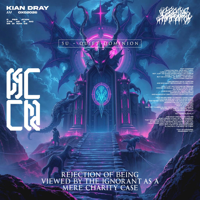 Album artwork for Rejection Of Being Viewed By The Ignorant As A Mere Charity Case by Kian Dray