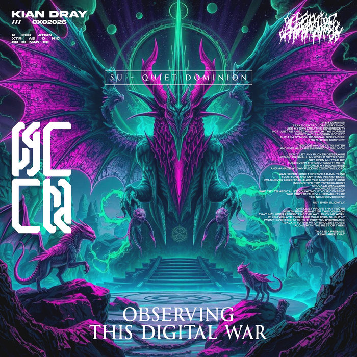 Album artwork for Observing This Digital War by Kian Dray